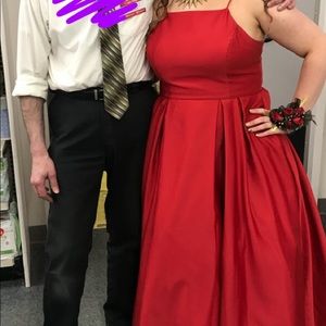 PLUS SIZE PROM DRESS